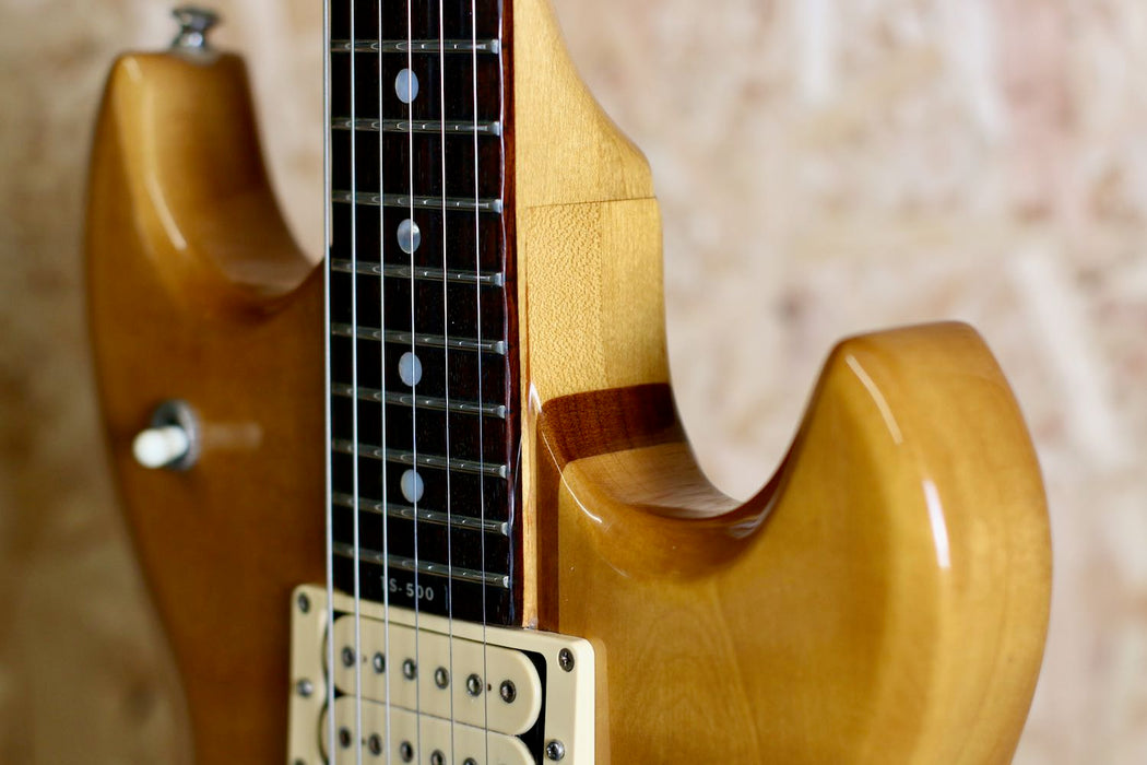 80's Aria Pro ll TS-500 MIJ Electric Guitar Natural w/Hardcase - Pre-owned