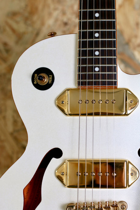 2015 Epiphone Wildkat Royale in Pearl White - Pre-Owned