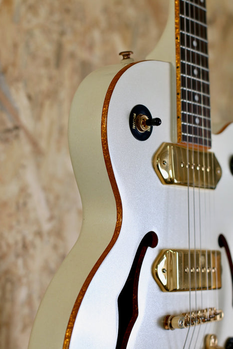 2015 Epiphone Wildkat Royale in Pearl White - Pre-Owned