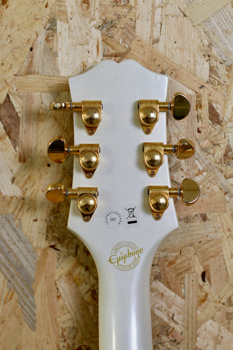 2015 Epiphone Wildkat Royale in Pearl White - Pre-Owned