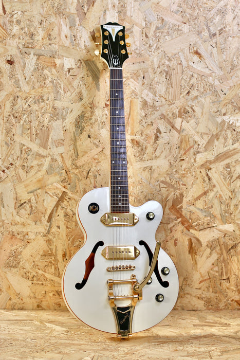 2015 Epiphone Wildkat Royale in Pearl White - Pre-Owned