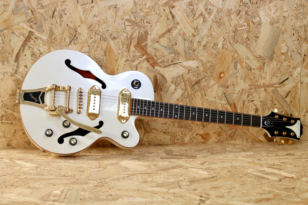 2015 Epiphone Wildkat Royale in Pearl White - Pre-Owned