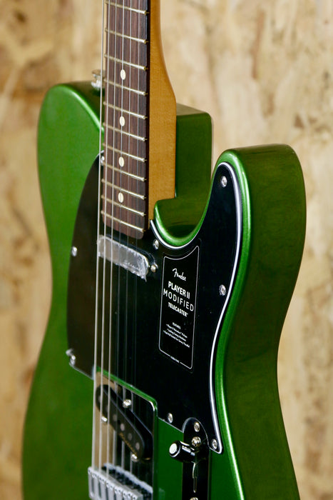 B-Stock - Fender Player II Modified Telecaster®, Rosewood Fingerboard, Harvest Green Metallic w/Fender Gigbag