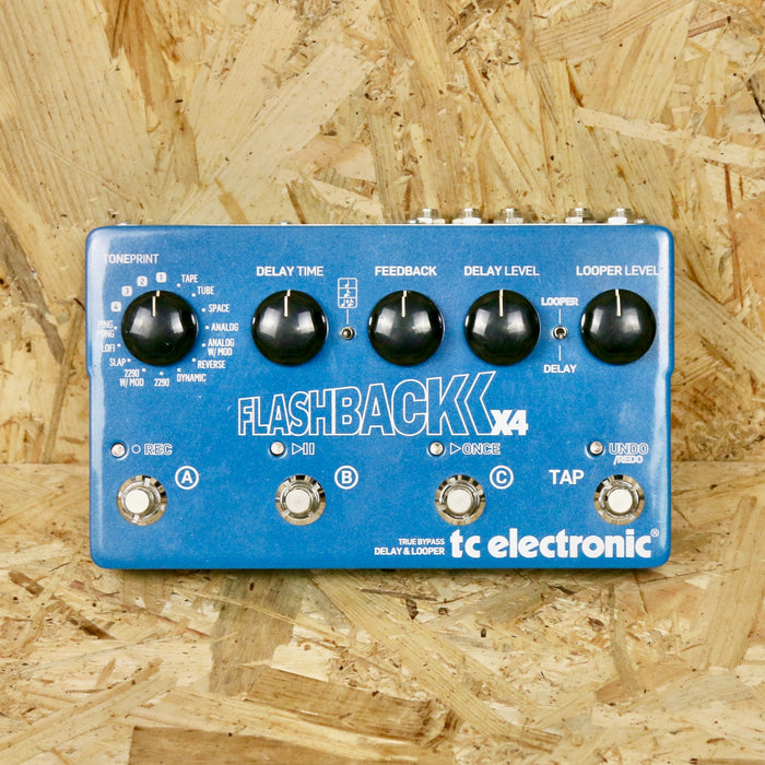 TC Electronic Flashback X4 Delay & Looper Pedal - Pre-owned