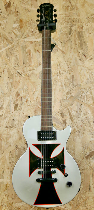 2004 Epiphone Baritone Iron Cross Les Paul Made In Korea - Pre-owned