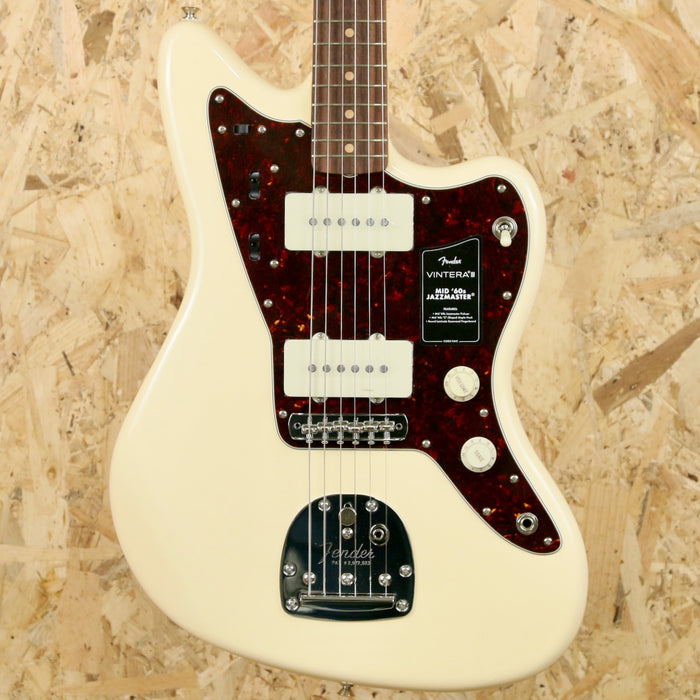 Fender Vintera® III Mid '60s Jazzmaster®, Rosewood Fingerboard, Olympic White