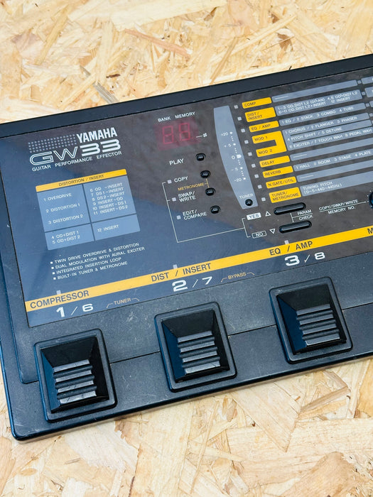 Yamaha GW33 Multi-Effects Unit - Pre-Owned