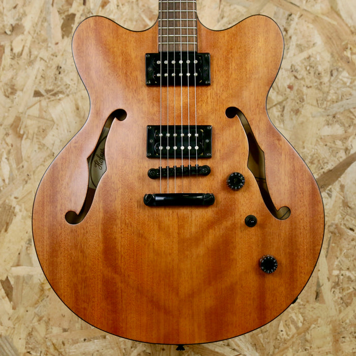 Hofner Ignition Verythin Electric Guitar Semi Hollow - Natural Stain - Pre-owned