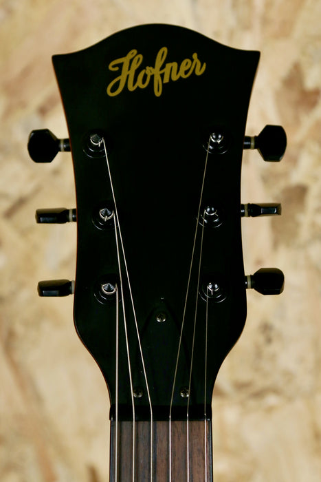 Hofner Ignition Verythin Electric Guitar Semi Hollow - Natural Stain - Pre-owned