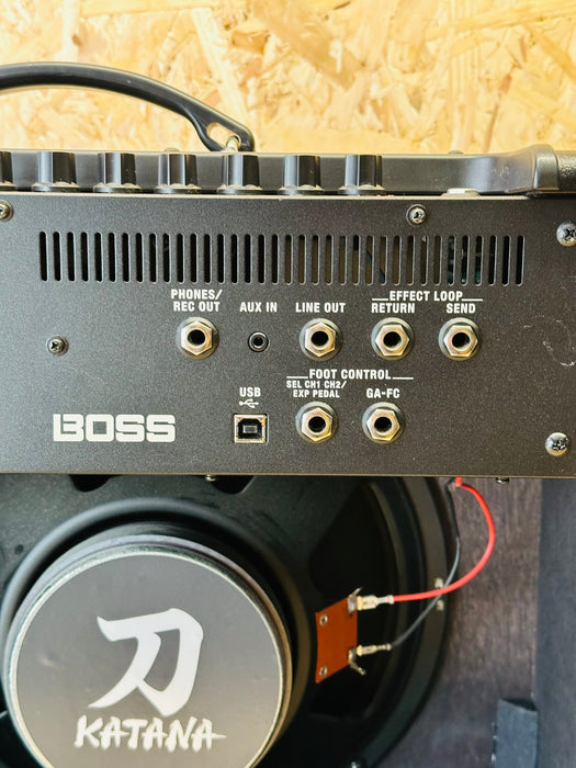 BOSS Katana 100W Mk.1 Guitar Amplifier + Cover - Pre-owned