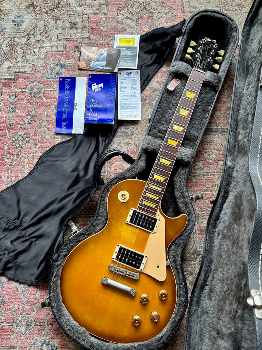 2004 Gibson Les Paul Classic 1960 Re-issue - Honey Burst w/OHSC + Papers