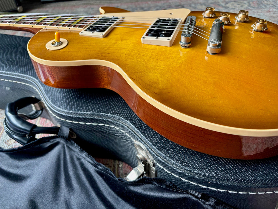 2004 Gibson Les Paul Classic 1960 Re-issue - Honey Burst w/OHSC + Papers