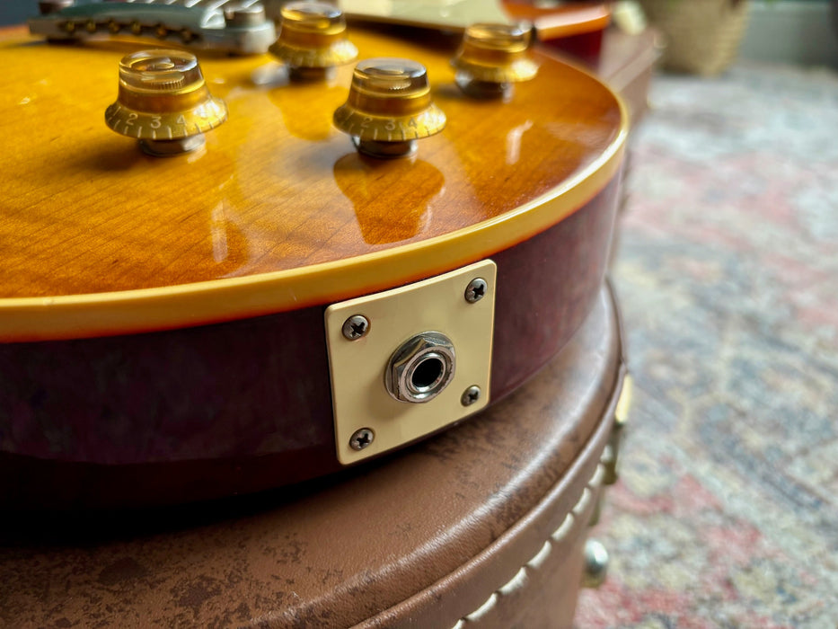 2017 Gibson Les Paul Custom Shop R8 1958 Historic Re-issue - Honey Burst - VOS