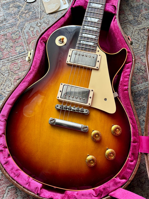 2017 Gibson Les Paul Custom Shop R8 1958 Historic Re-issue - Bourbon Burst - VOS