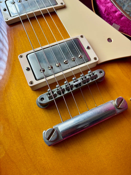 2017 Gibson Les Paul Custom Shop R8 1958 Historic Re-issue - Bourbon Burst - VOS