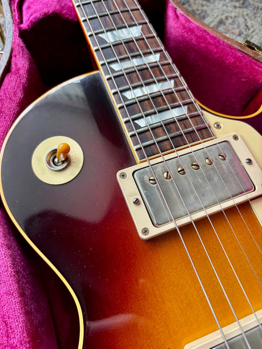 2017 Gibson Les Paul Custom Shop R8 1958 Historic Re-issue - Bourbon Burst - VOS