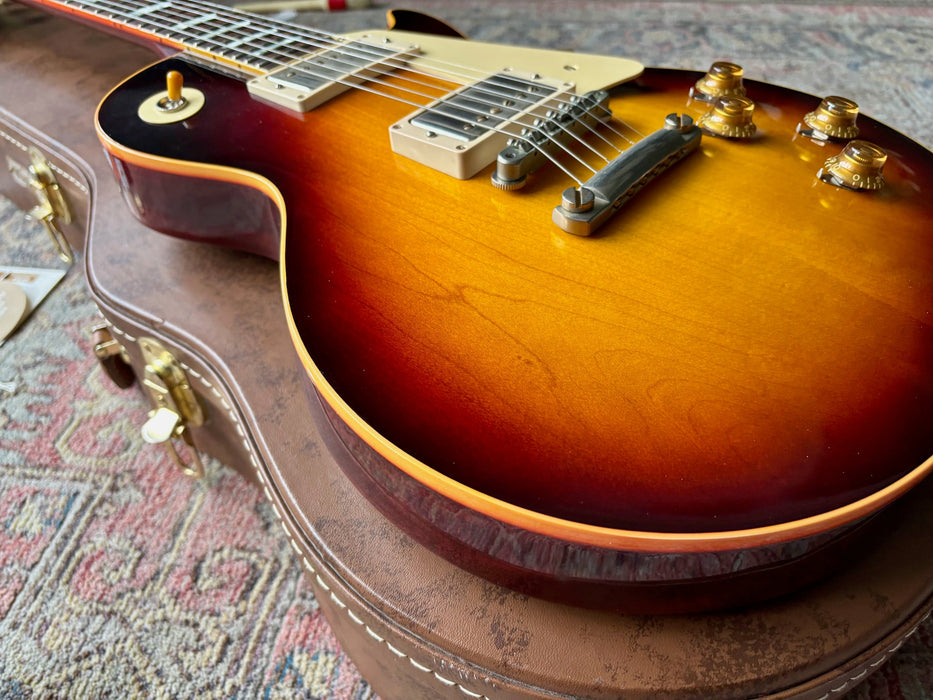 2017 Gibson Les Paul Custom Shop R8 1958 Historic Re-issue - Bourbon Burst - VOS