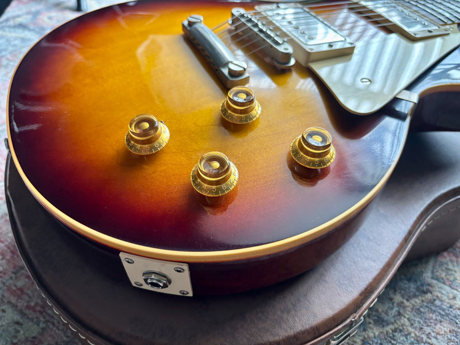 2017 Gibson Les Paul Custom Shop R8 1958 Historic Re-issue - Bourbon Burst - VOS