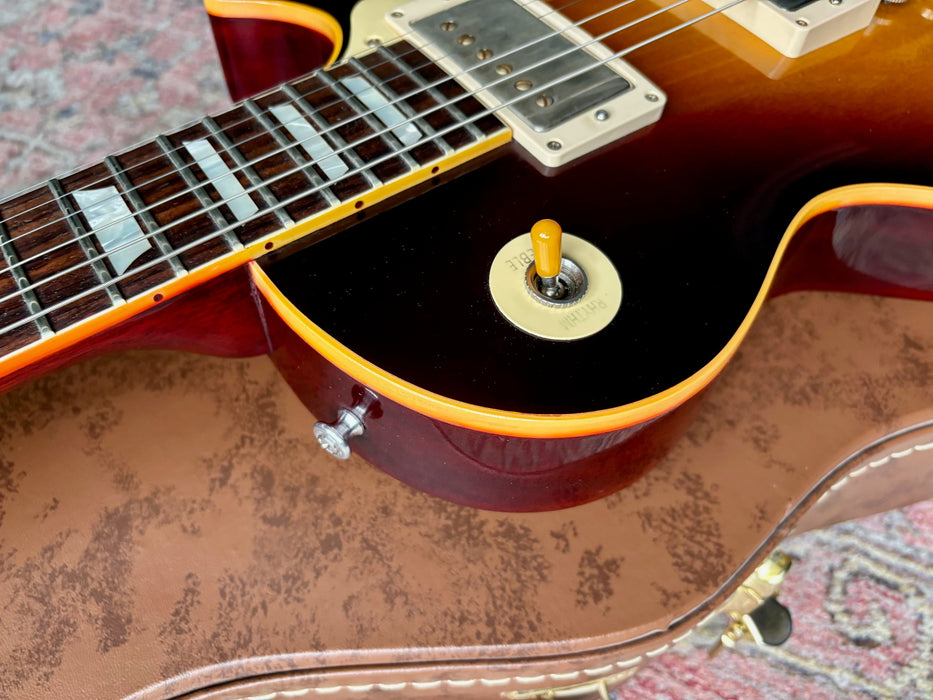 2017 Gibson Les Paul Custom Shop R8 1958 Historic Re-issue - Bourbon Burst - VOS