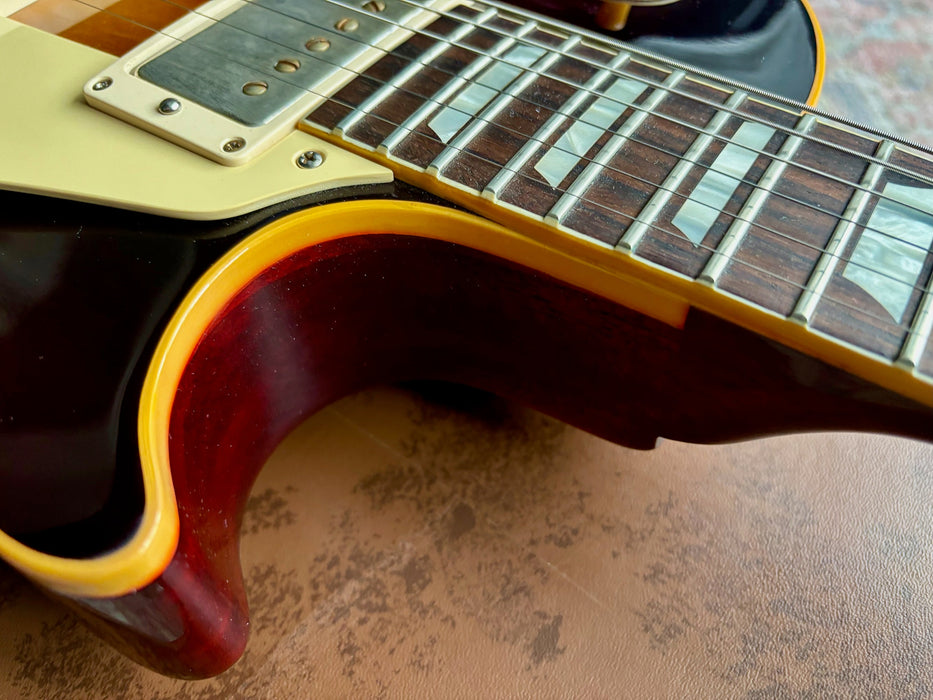 2017 Gibson Les Paul Custom Shop R8 1958 Historic Re-issue - Bourbon Burst - VOS