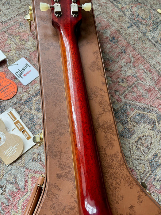 2017 Gibson Les Paul Custom Shop R8 1958 Historic Re-issue - Bourbon Burst - VOS