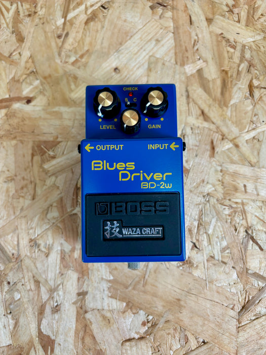 Boss BD-2W Waza Craft Blues Driver Made in Japan w/Box - Pre-owned