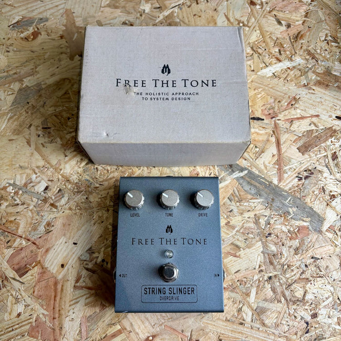 Free The Tone String Slinger Overdrive Effect Pedal w/Box - Pre-owned
