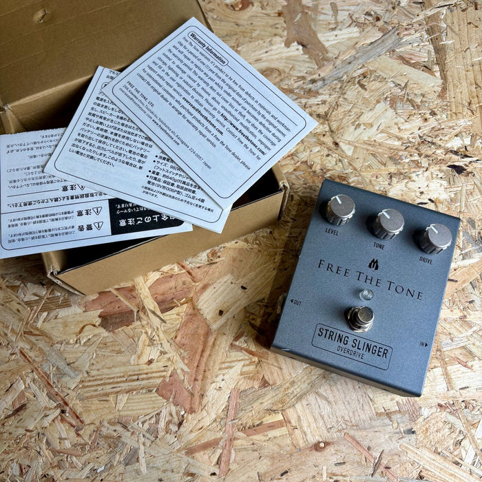 Free The Tone String Slinger Overdrive Effect Pedal w/Box - Pre-owned