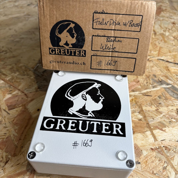 Greuter Fuller Drive with Boost Overdrive Effect Pedal - Pre-owned