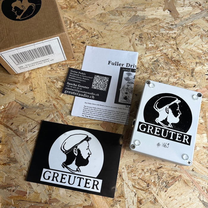 Greuter Fuller Drive with Boost Overdrive Effect Pedal - Pre-owned