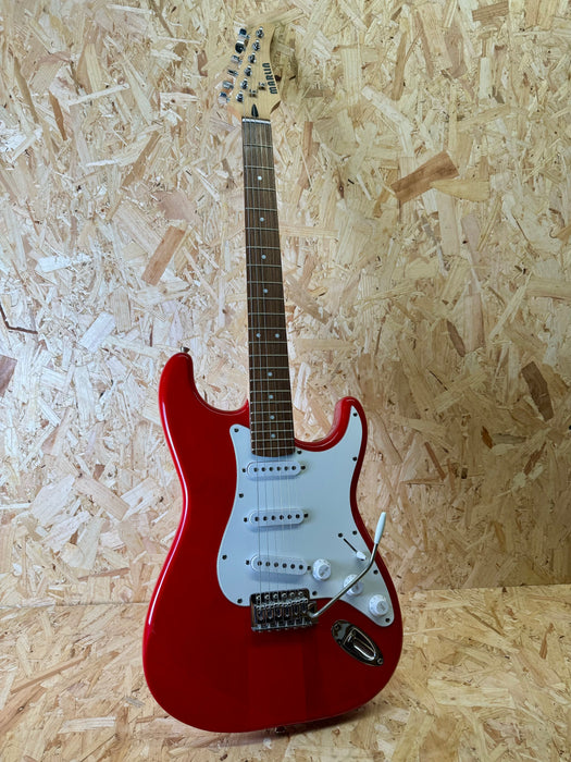 Marlin Strat Style Guitar Red - Pre-Owned