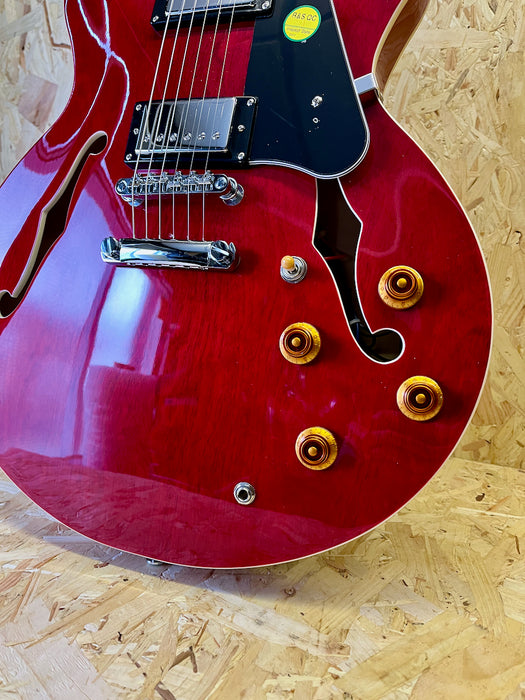 Tokai UES78  SR Cherry Red Semi Hollow Electric Guitar - B-Stock