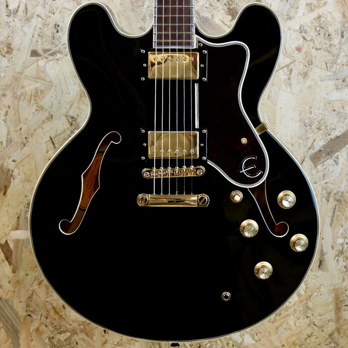 2017 Epiphone Sheraton ll Pro in Ebony - Pre-Owned
