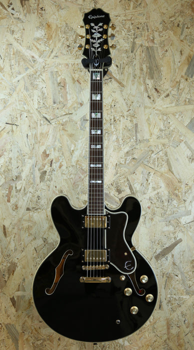 2017 Epiphone Sheraton ll Pro in Ebony - Pre-Owned