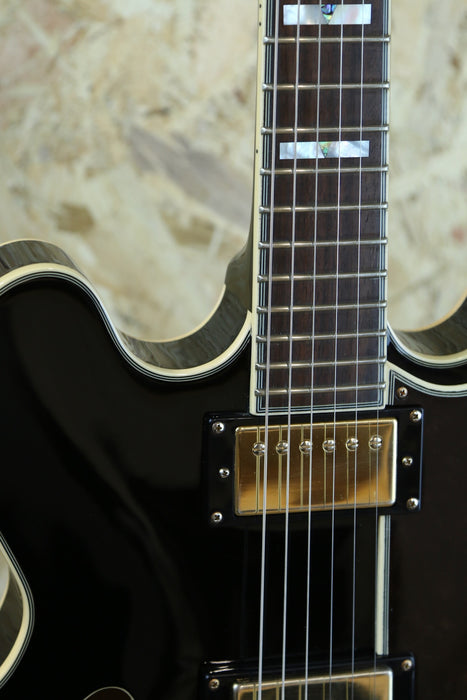 2017 Epiphone Sheraton ll Pro in Ebony - Pre-Owned