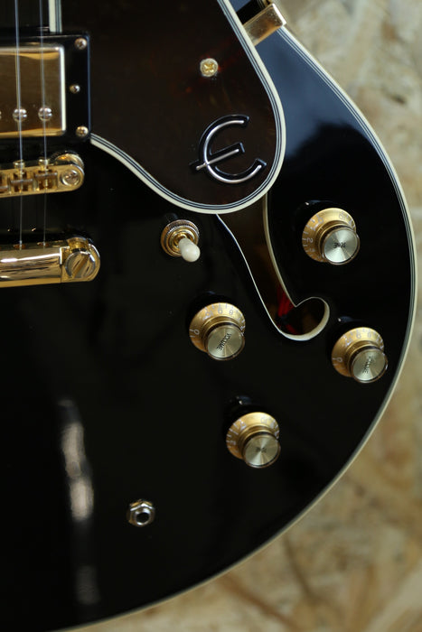 2017 Epiphone Sheraton ll Pro in Ebony - Pre-Owned