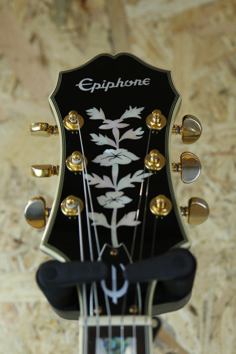 2017 Epiphone Sheraton ll Pro in Ebony - Pre-Owned