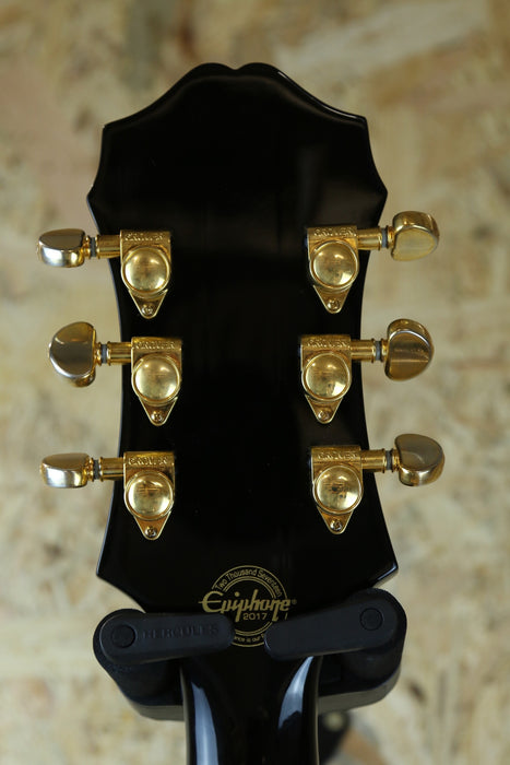 2017 Epiphone Sheraton ll Pro in Ebony - Pre-Owned