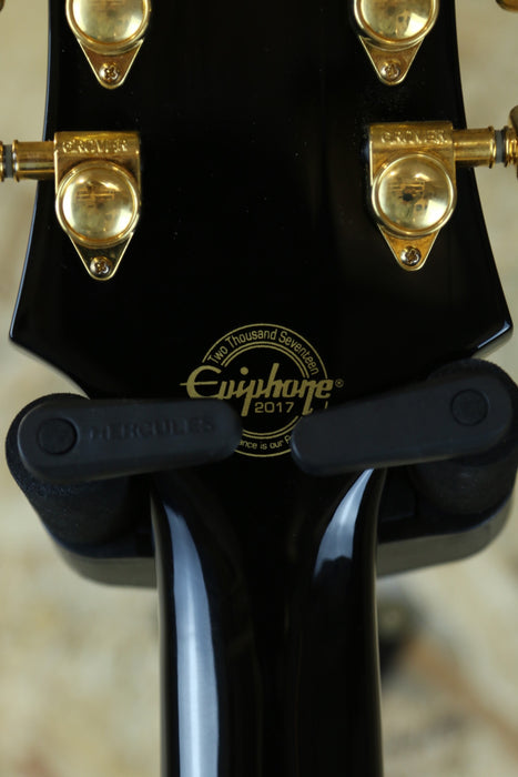 2017 Epiphone Sheraton ll Pro in Ebony - Pre-Owned