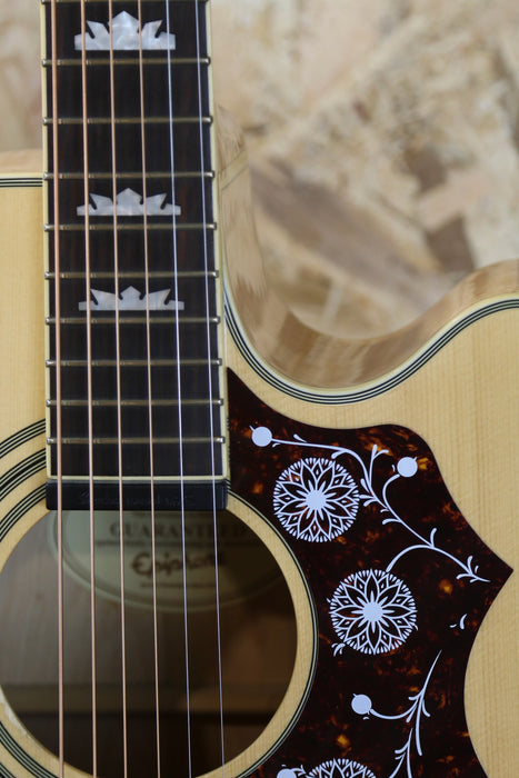 2013 Epiphone EJ200CE Jumbo Electro Acoustic Cutaway in Natural - Pre-Owned