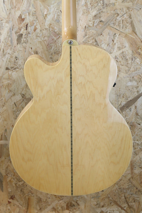 2013 Epiphone EJ200CE Jumbo Electro Acoustic Cutaway in Natural - Pre-Owned