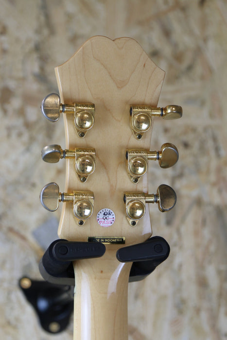 2013 Epiphone EJ200CE Jumbo Electro Acoustic Cutaway in Natural - Pre-Owned