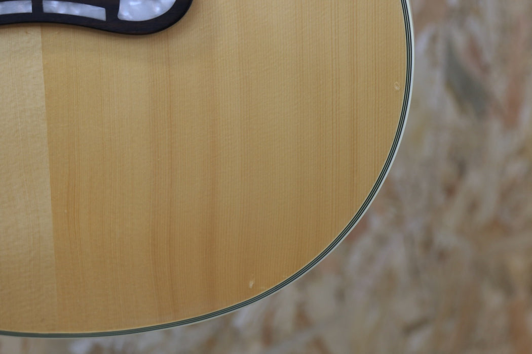 2013 Epiphone EJ200CE Jumbo Electro Acoustic Cutaway in Natural - Pre-Owned