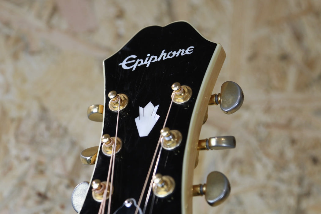 2013 Epiphone EJ200CE Jumbo Electro Acoustic Cutaway in Natural - Pre-Owned