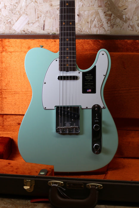 Fender American Vintage II 1963 Telecaster®, Rosewood Fingerboard, Surf Green - Pre-owned *As New - ON-HOLD