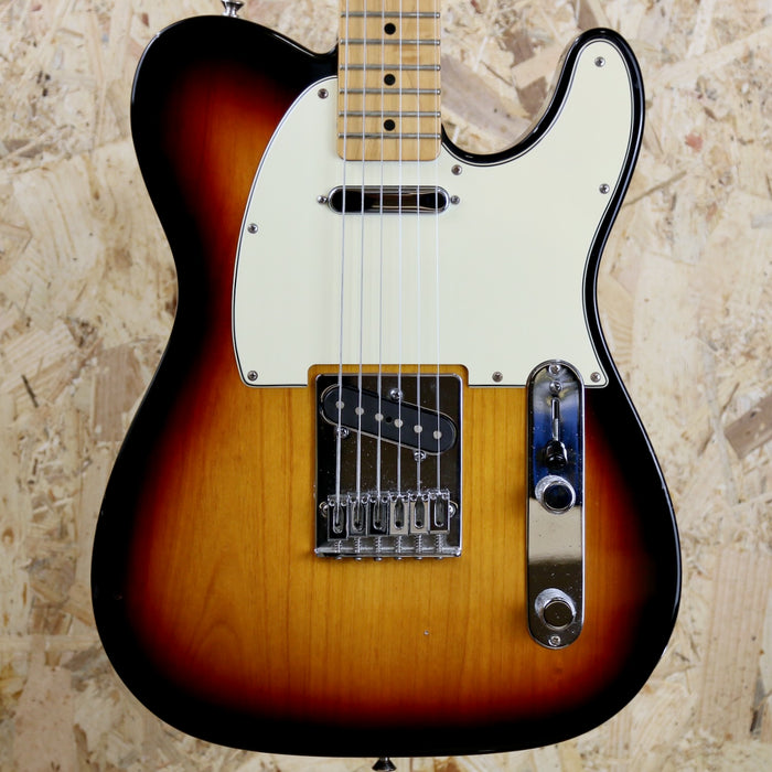 2013 Fender Telecaster Mex Standard in 3 Tone Sunburst/Maple w/Hardcase - Pre-Owned