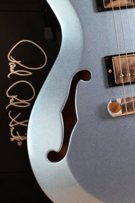 2015 PRS S2 Singlecut Semi Hollow - Ice Blue Fire Mist - Gig Bag