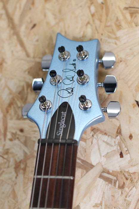 2015 PRS S2 Singlecut Semi Hollow - Ice Blue Fire Mist - Gig Bag