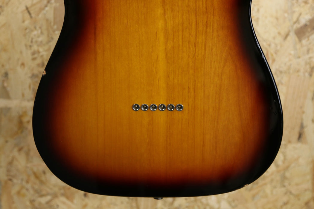 2013 Fender Telecaster Mex Standard in 3 Tone Sunburst/Maple w/Hardcase - Pre-Owned