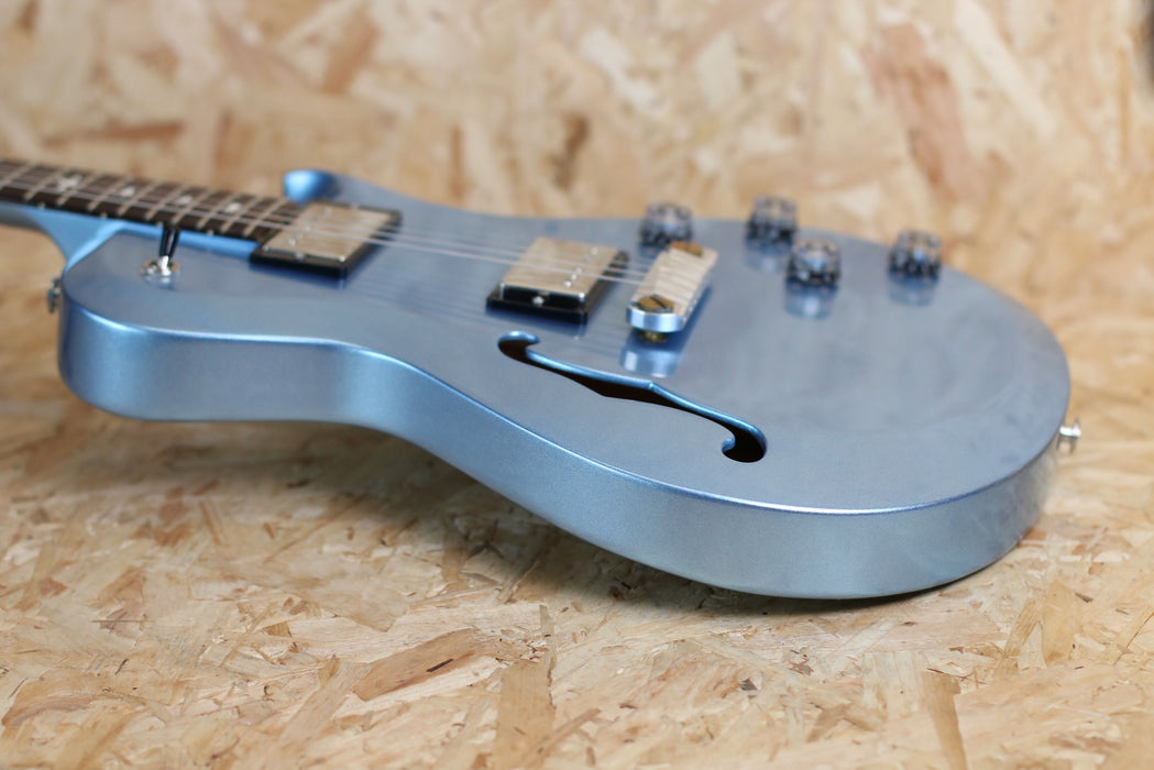 2015 PRS S2 Singlecut Semi Hollow - Ice Blue Fire Mist - Gig Bag
